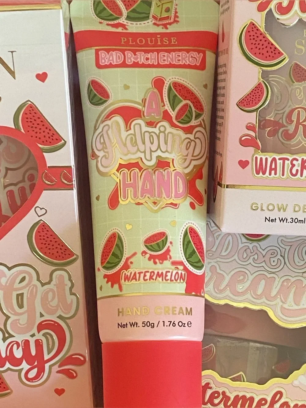 P.Louise Talk Juicy To Me Watermelon Skincare Gift Set 6 Full Size Products NIB